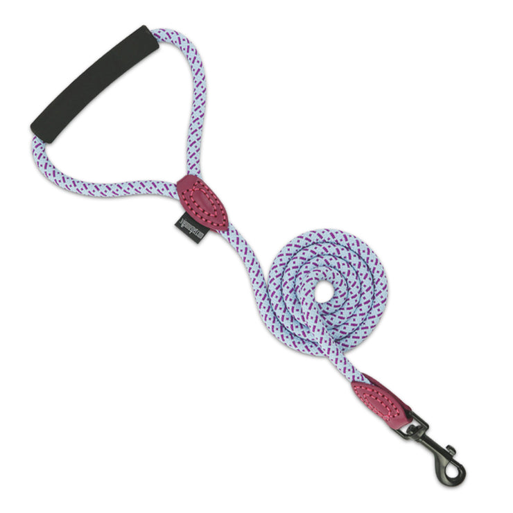 Grand Line Nylon Dog Leash Rope with Comfortable Padded Handle for Small, Medium, Large Dogs - 5ft Long