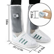 Grand Line Waterproof Rain Shoe Covers with Full Protection Overshoes Designed for Men and Women-Size S, M, L, XL