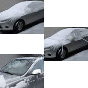 COFIT Car Windshield Snow Cover, Windscreen Sunshade, Ice and Frost Protector with Mirror Covers