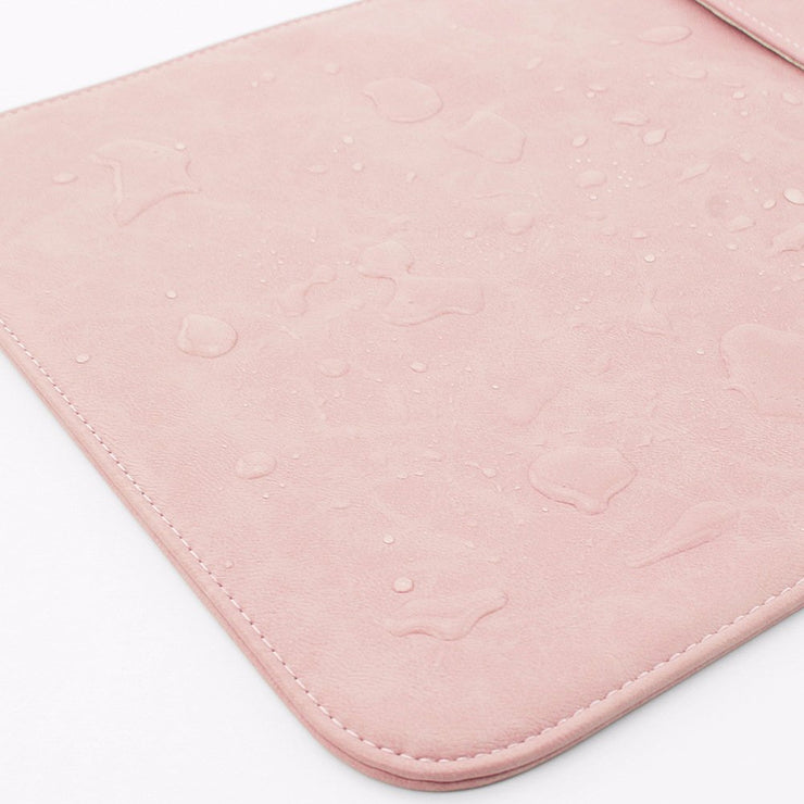 Allinside Pink Synthetic Leather Sleeve for MacBook Pro 15" with/without Retina and New MacBook Pro 15" with Touch Bar