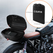 COFIT Motorcycle Cover, Waterproof Motorbike Cover Anti Wind Dust UV Rain Moisture Snow Protection with Lock holes - XL/XXL