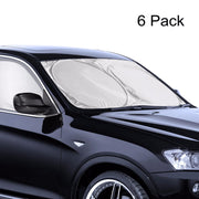 COFIT Car Windshield Sunshade, Foldable Car Sun Shades for Windshield / Side Windows / Rear Window - 6 Pack